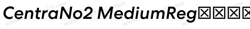 CentraNo2 MediumReg字体转换